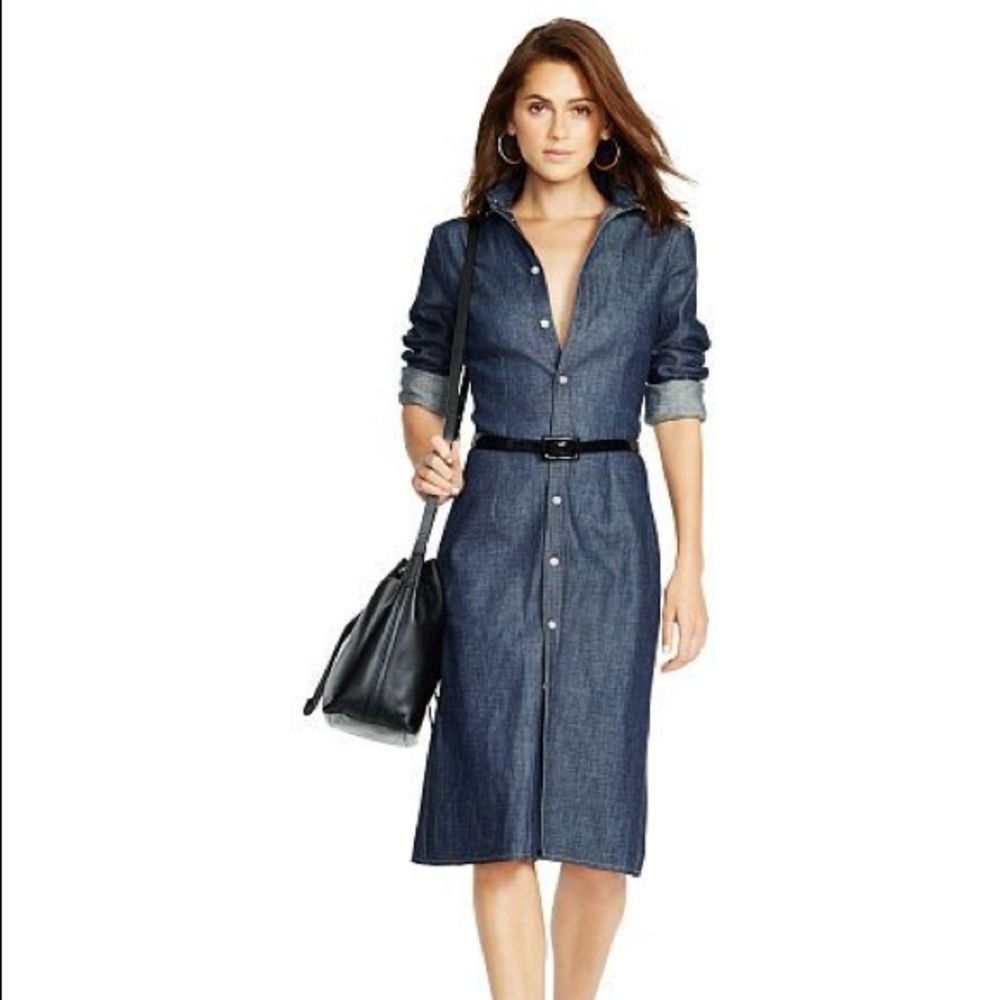Polo Ralph Lauren Denim Shirtdress size 14